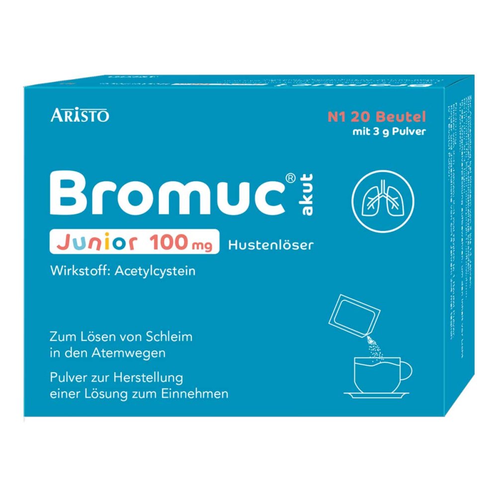 Bromuc akut Junior 100mg HustenlÃ¶ser
