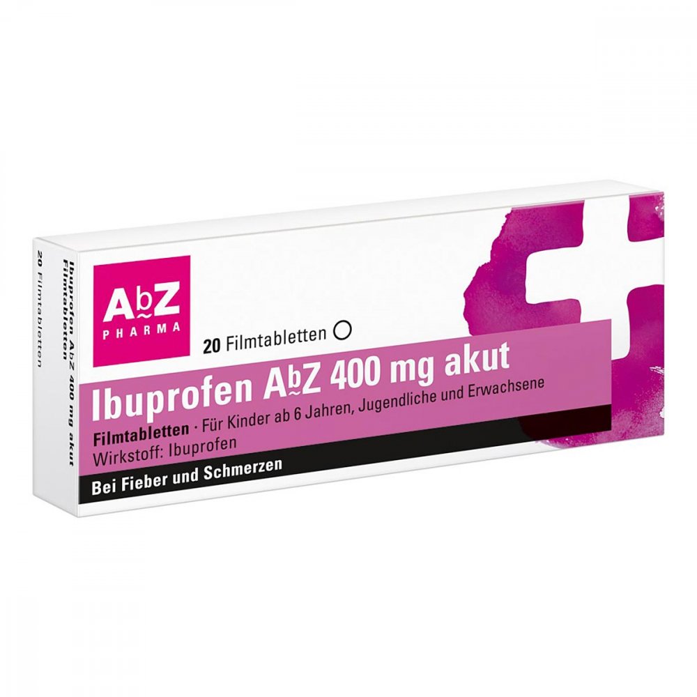 Ibuprofen AbZ 400 mg akut