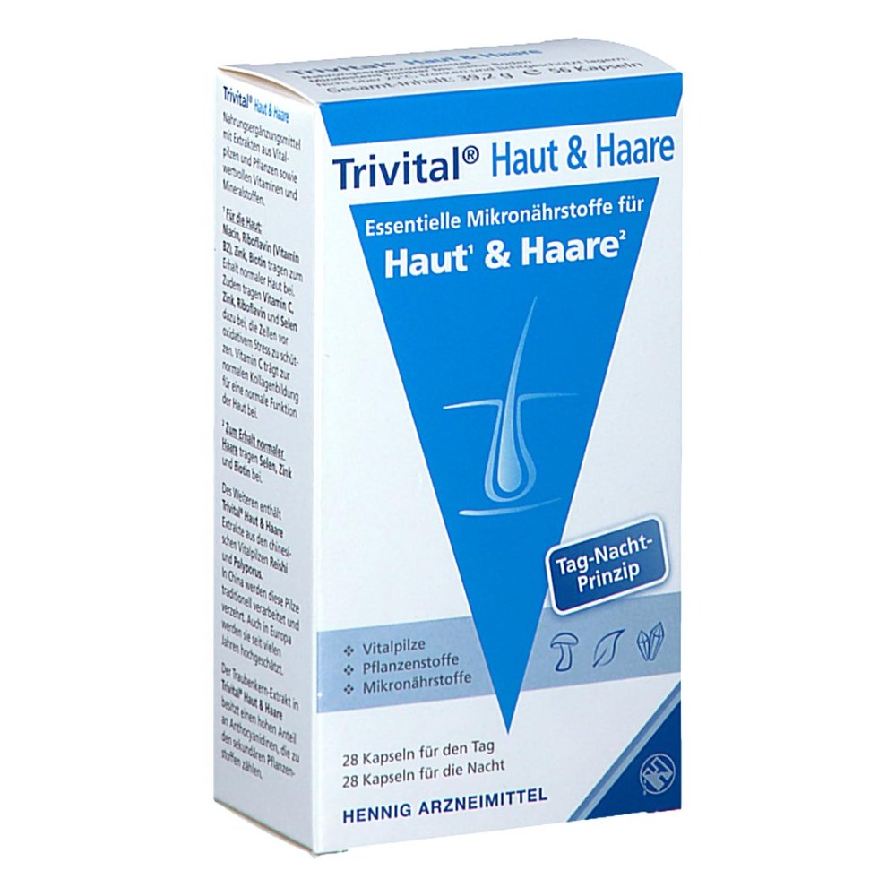 Trivital Haut+haare Kapseln