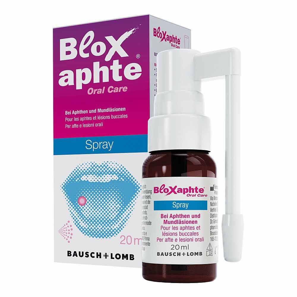Bloxaphte Oral Care Mundspray bei Aphthen, Verletzungen im Mund
