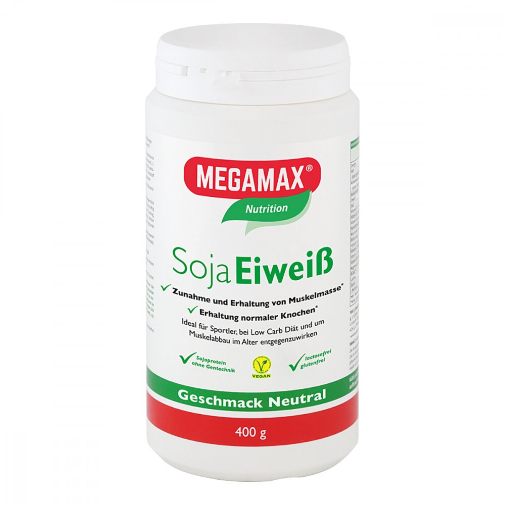 Megamax Soja Eiweiss neutral Pulver