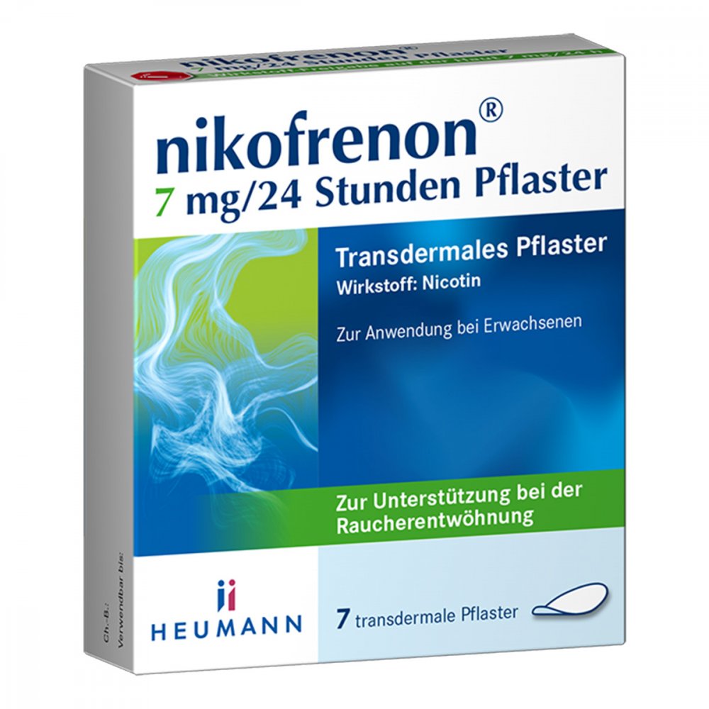 Nikofrenon 7mg 24std Pflaster