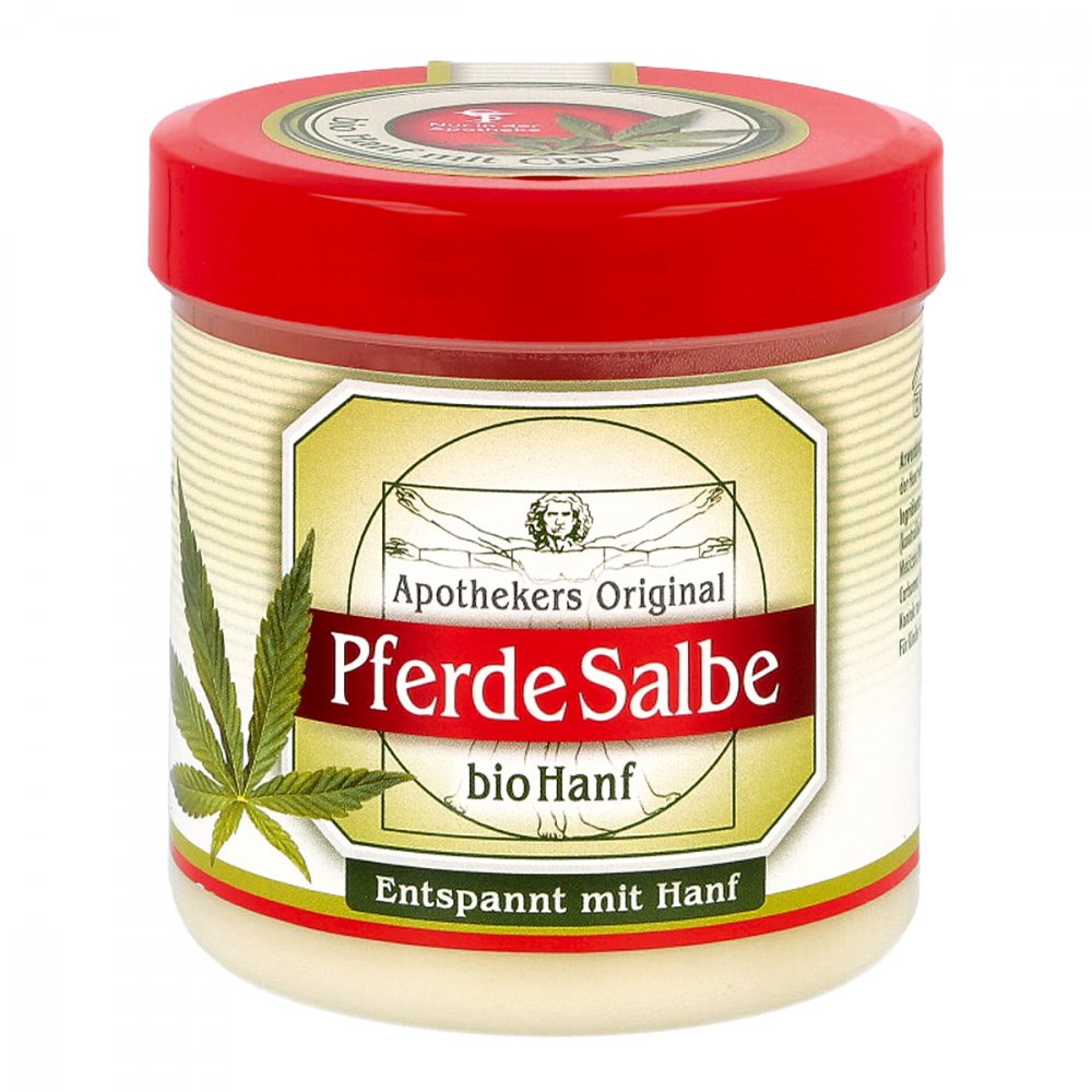 Pferdesalbe Apothekers Original Bio Hanf Dose