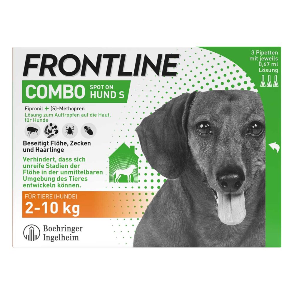 FRONTLINE COMBO® Spot On Hund S 2-10 kg