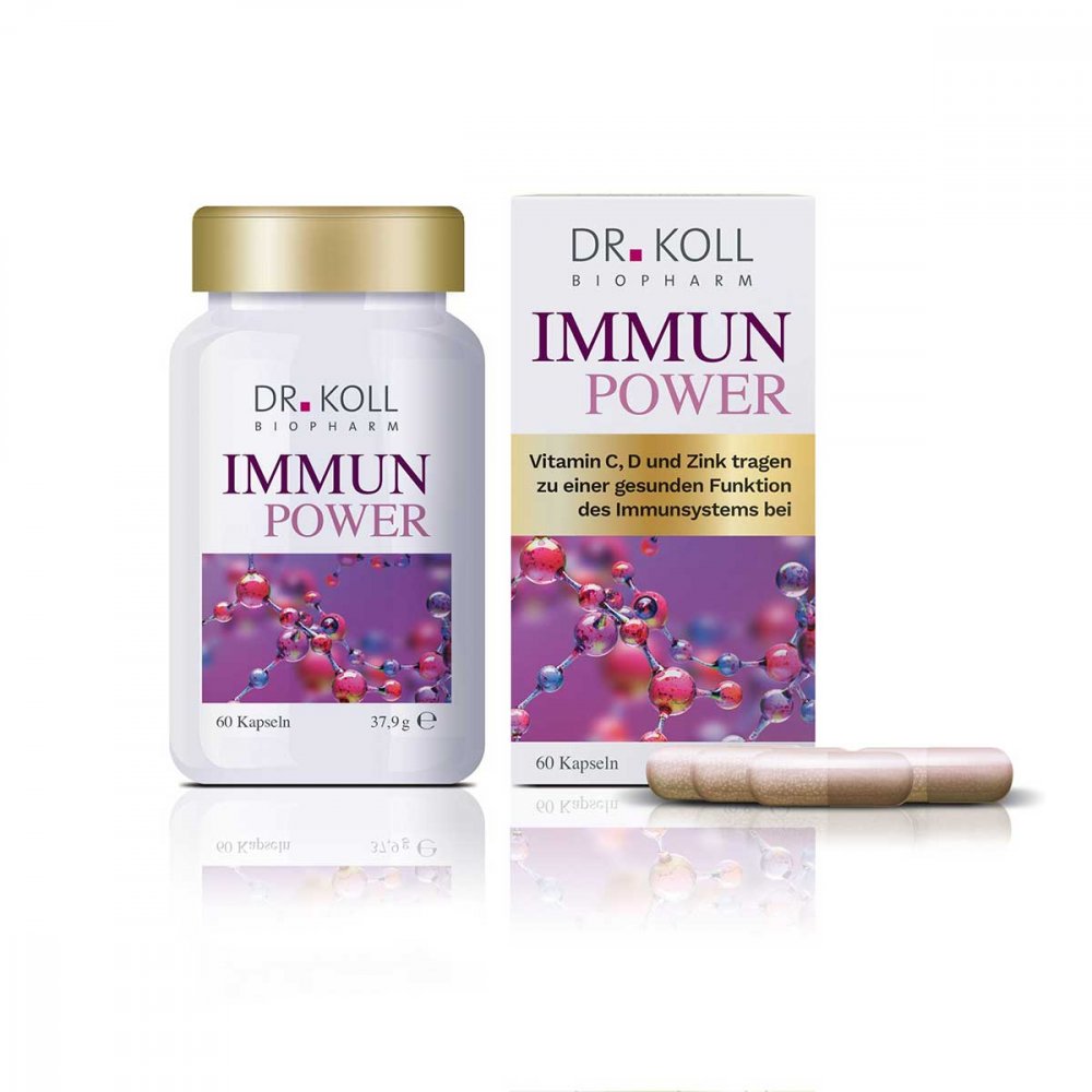 Immun Power Doktor koll Vitamin C+vitamin D+zink Kapsel (n)