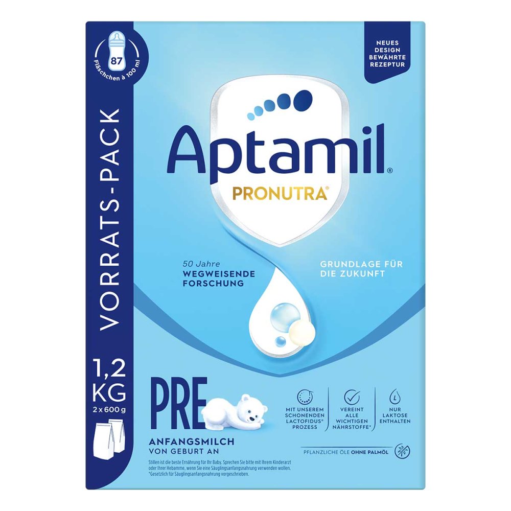 Aptamil Pronutra Pre Anfangsmilch von Geburt an