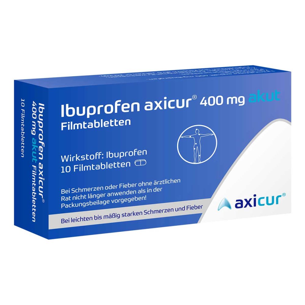 Ibuprofen Axicur 400 Mg Akut Filmtabletten