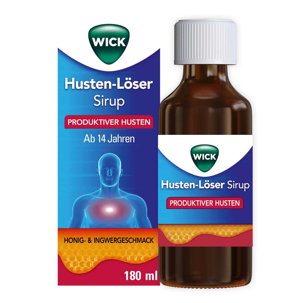 Wick Husten-LÃ¶ser Sirup mit Honigaroma 200mg/15ml