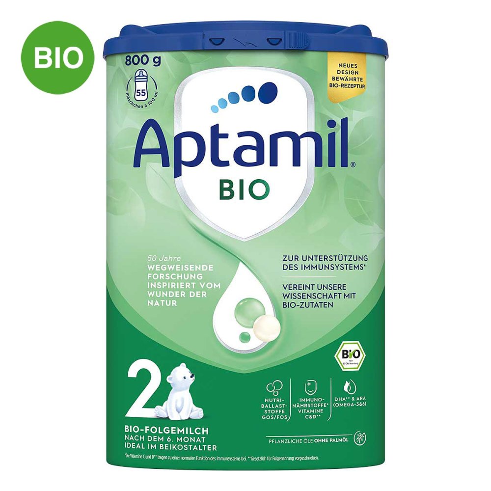 Aptamil Bio 2 Folgenahrung Pulver