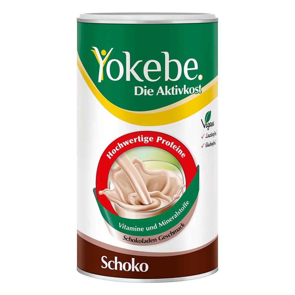 Yokebe Schoko - DiÃ¤tshake zur Gewichtsabnahme - mit Protein