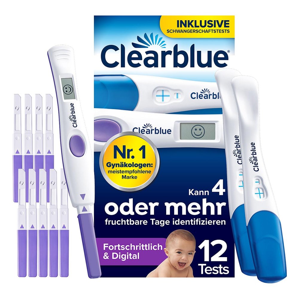 Clearblue Ovulationstest + Schwangerschaftstest Kombipack