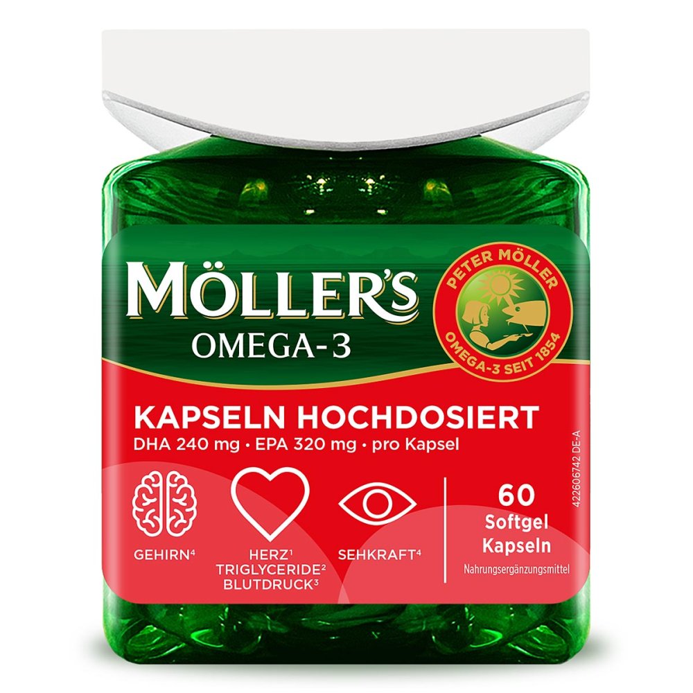 MÃ¶ller's Omega-3 Kapseln Hochdosiert