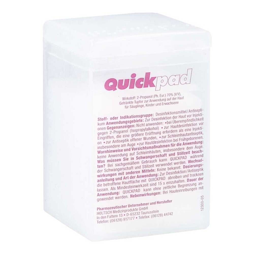 Quickpad Alkohol Tupfer Spender