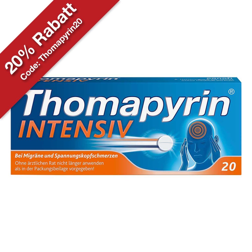 Thomapyrin® INTENSIV Kopfschmerztabletten