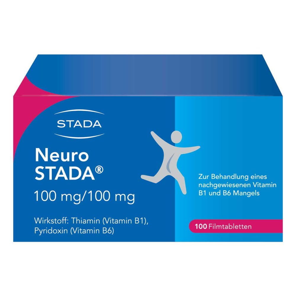 Neuro STADA Vitamin B1/ Vitamin B6 100mg/100mg Filmtabletten