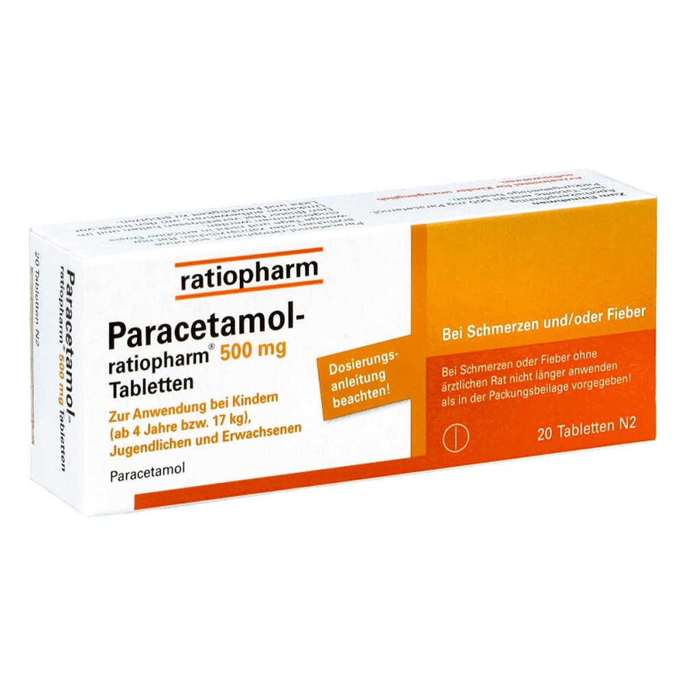 Paracetamol-ratiopharm® 500 mg