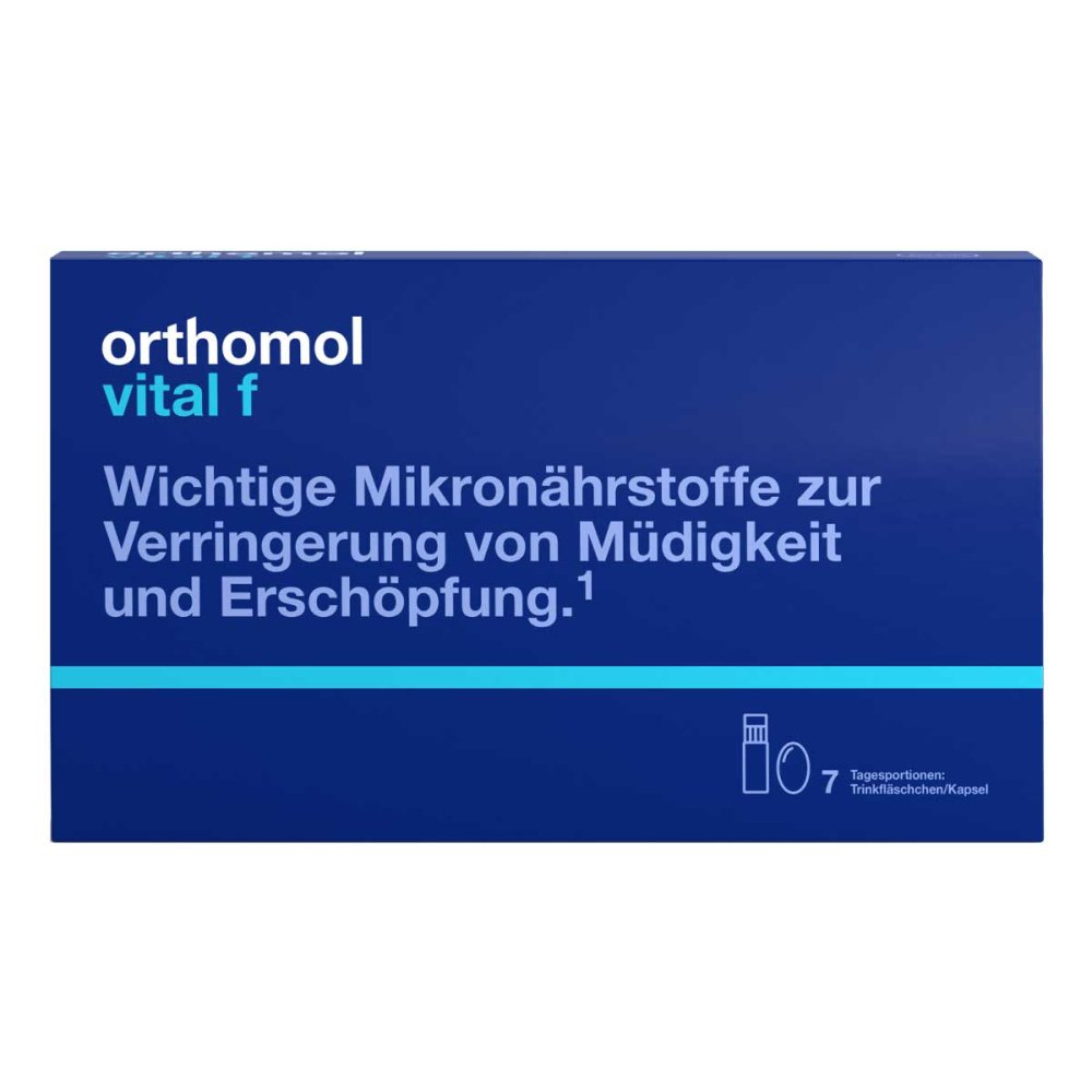 Orthomol Vital f Trinkfläschchen/Kapseln