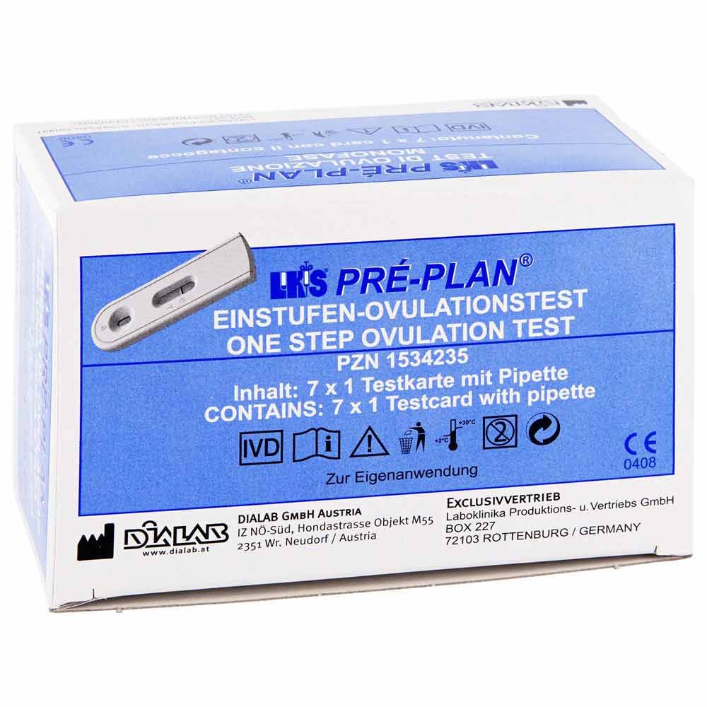Ovulationstest Pre Plan Lh