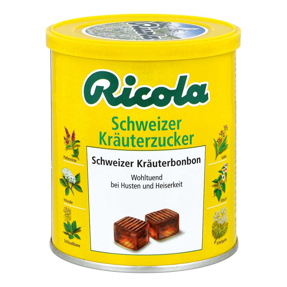 Ricola mit Z. Kräuter Bonbons