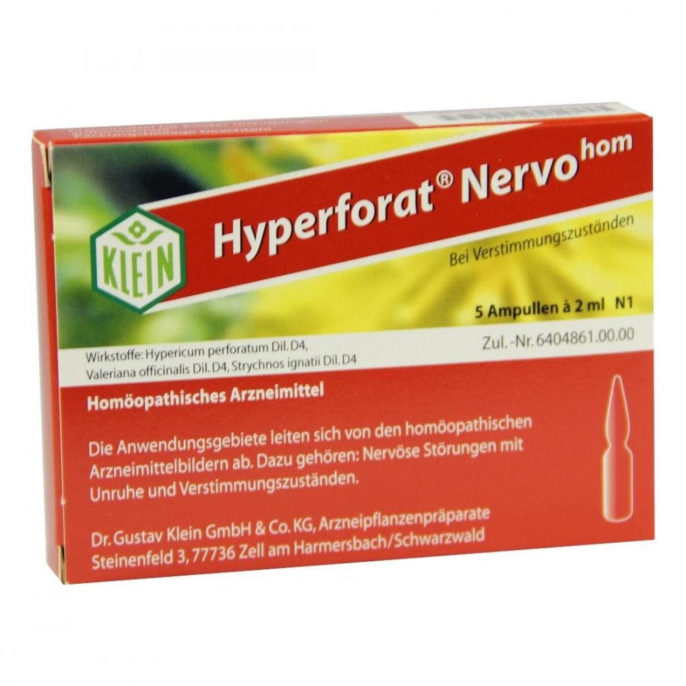 Hyperforat Nervohom Injektionslösung
