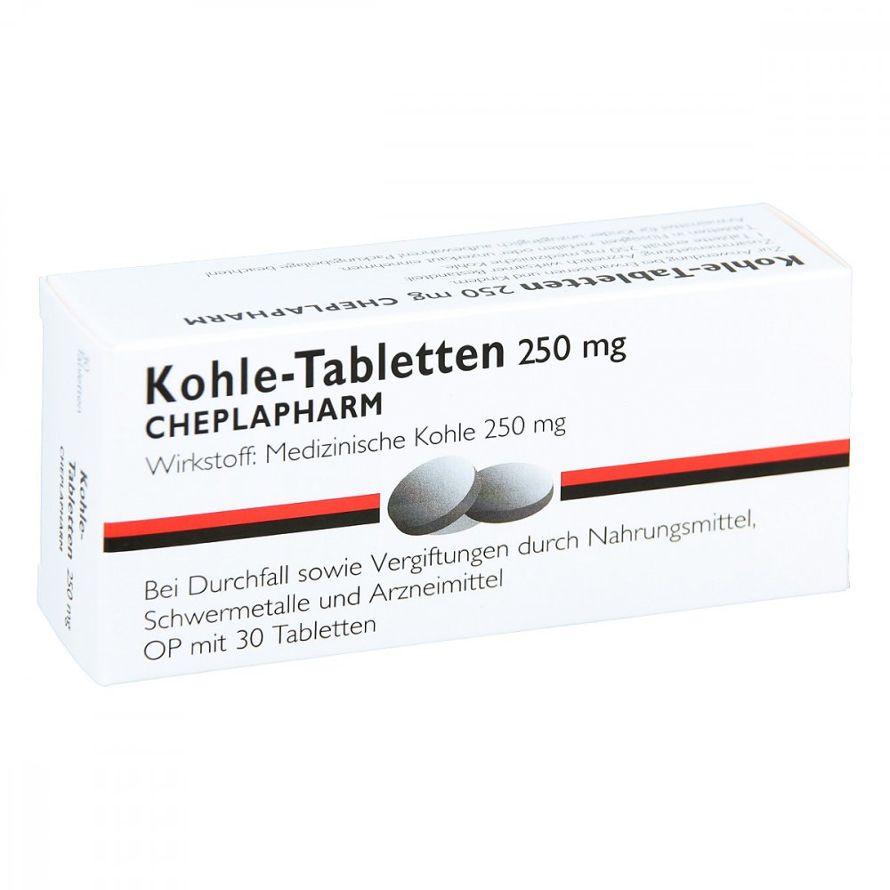 Kohle-Tabletten 250mg