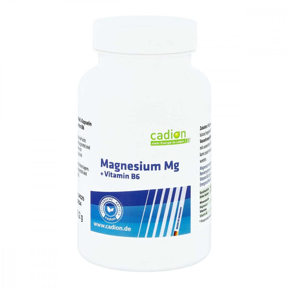 Cadion Magnesium Kapseln+b6