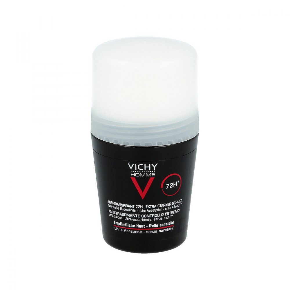 Vichy Homme Deo Anti Transpirant 72h Extreme Cont.