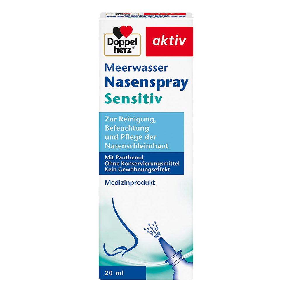 Doppelherz Meerwasser Nasenspray mit Panthenol