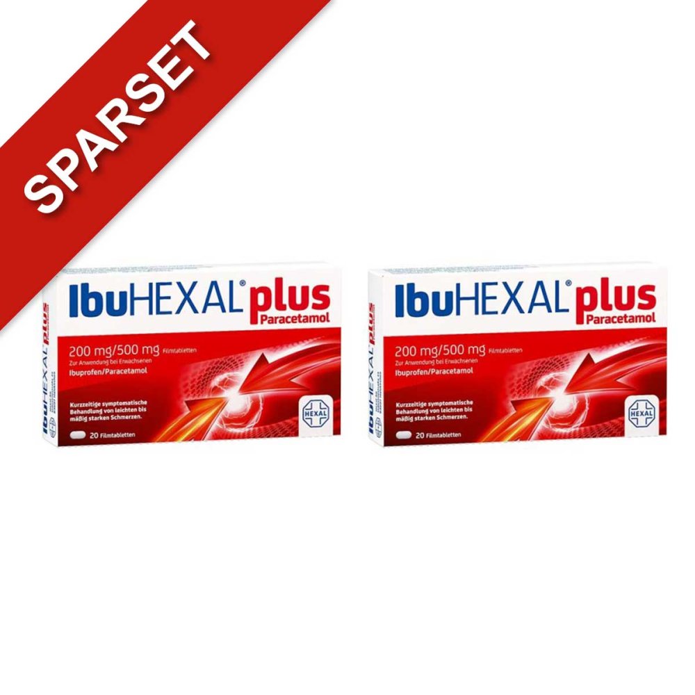 Ibuhexal Plus Paracetamol 200 Mg/500 Mg Filmtabletten