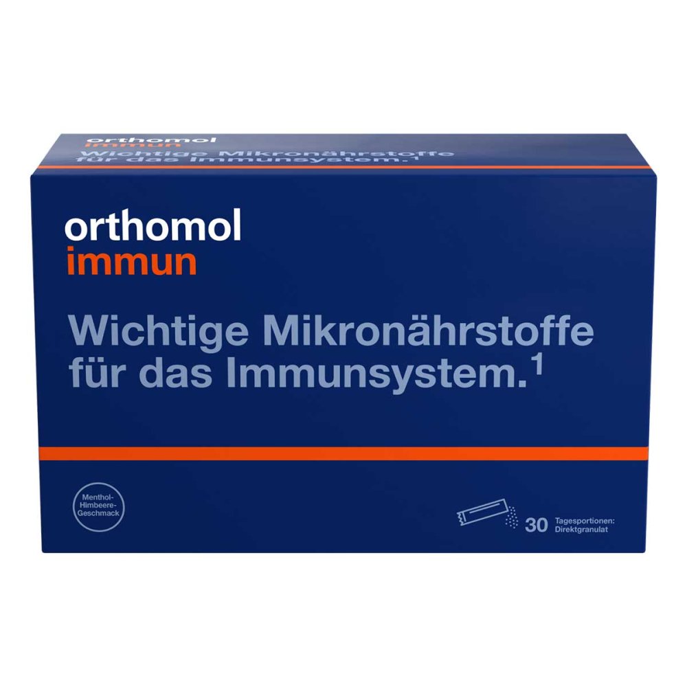 Orthomol Immun Direktgranulat Menthol-Himbeere