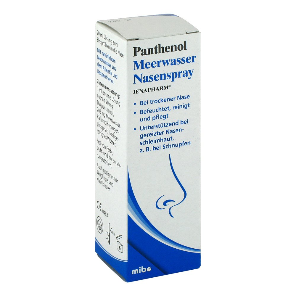Panthenol Meerwasser Nasenspray Jenapharm
