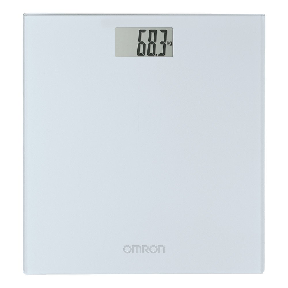 Omron Hn-289 digitale Personenwaage silbergrau
