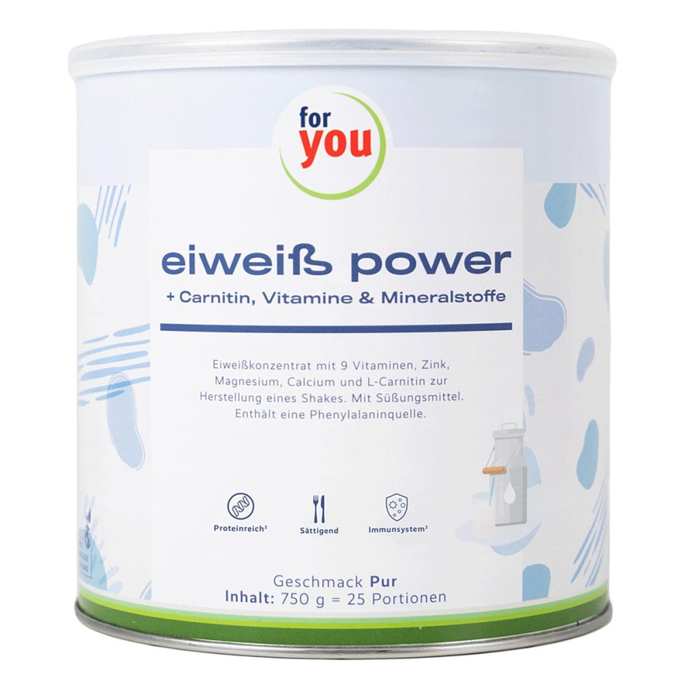 For You Eiweiss Power Pur
