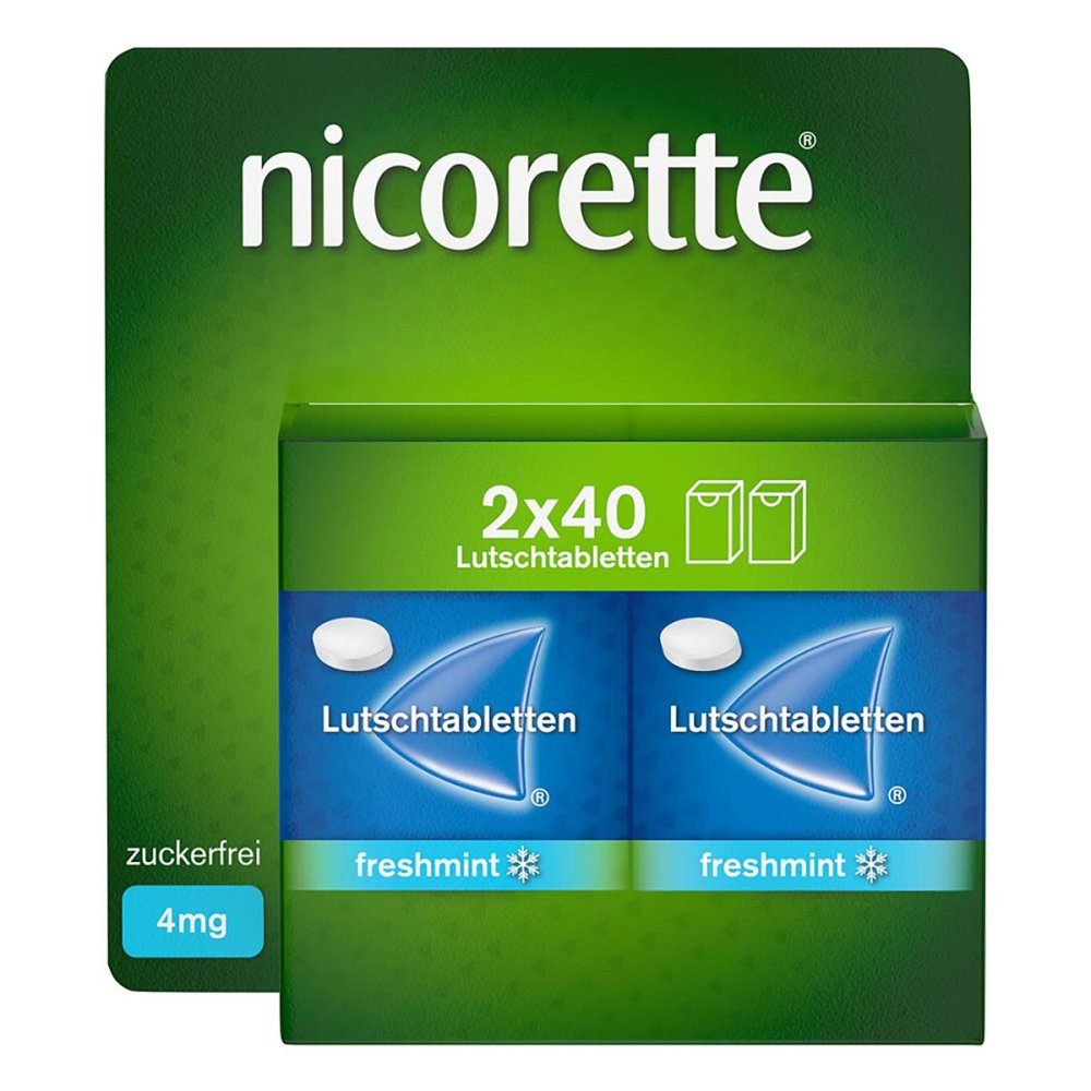 nicorette® Lutschtabletten 4 mg freshmint