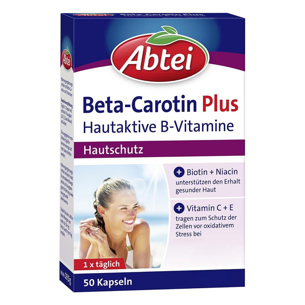 Abtei Beta-Carotin Plus Hautaktive B-Vitamine