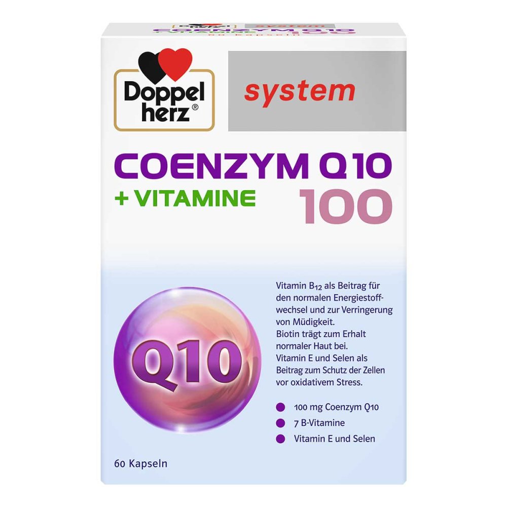 Doppelherz Coenzym Q10 100+vitamine system Kapseln