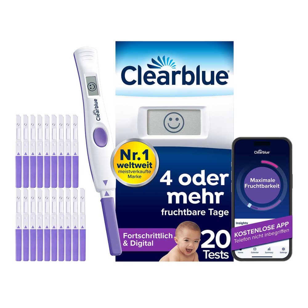 Clearblue Ovulationstest Fortschrittlich & Digital