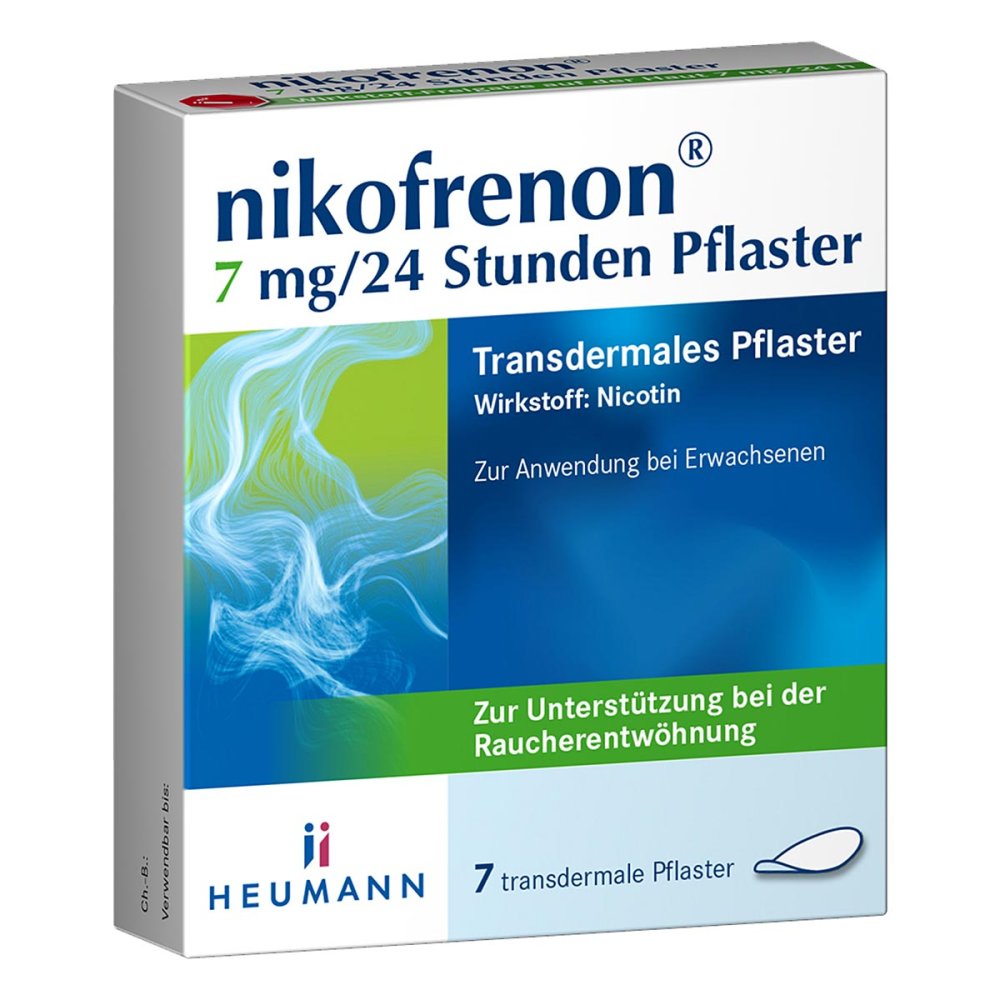 Nikofrenon 7 mg/24 Stunden Pflaster