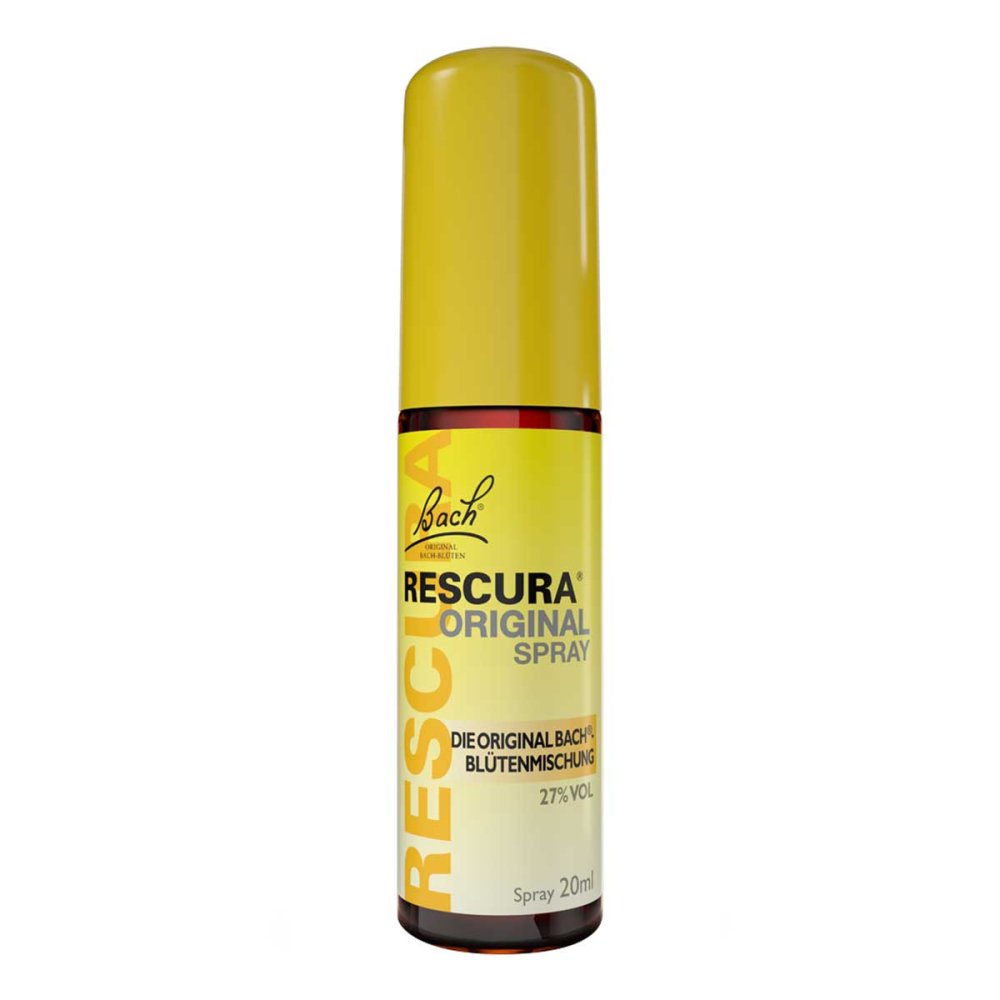 Bachblüten Original Rescura Spray mit Alkohol