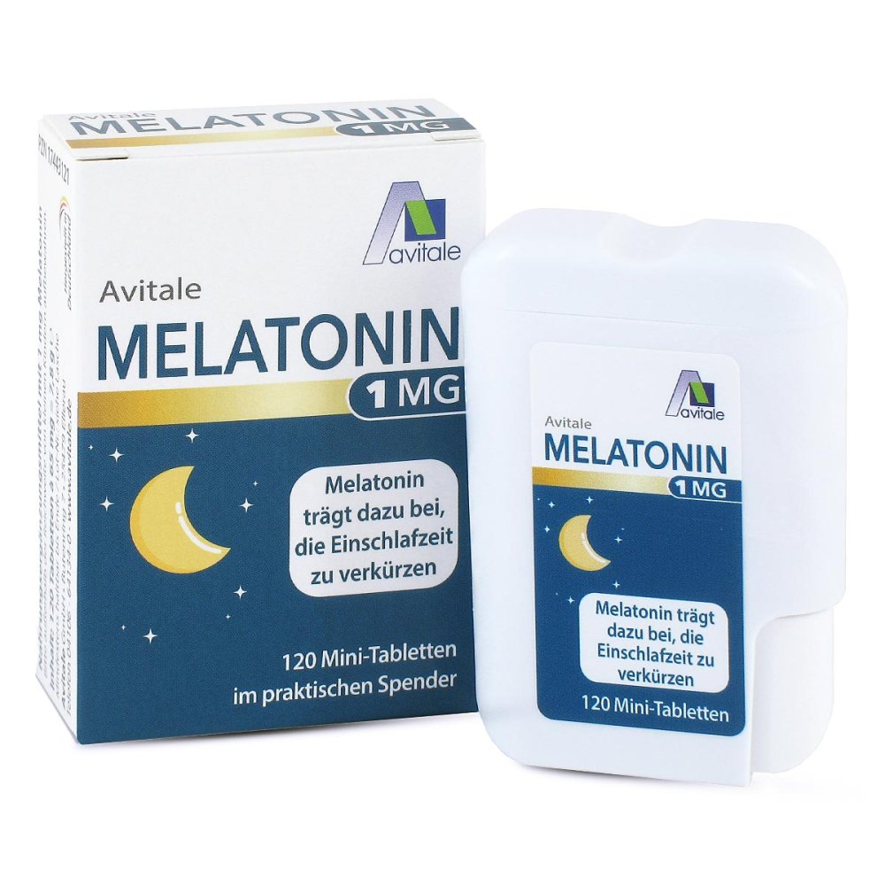 Melatonin 1 Mg Mini-Tabletten Im Spender