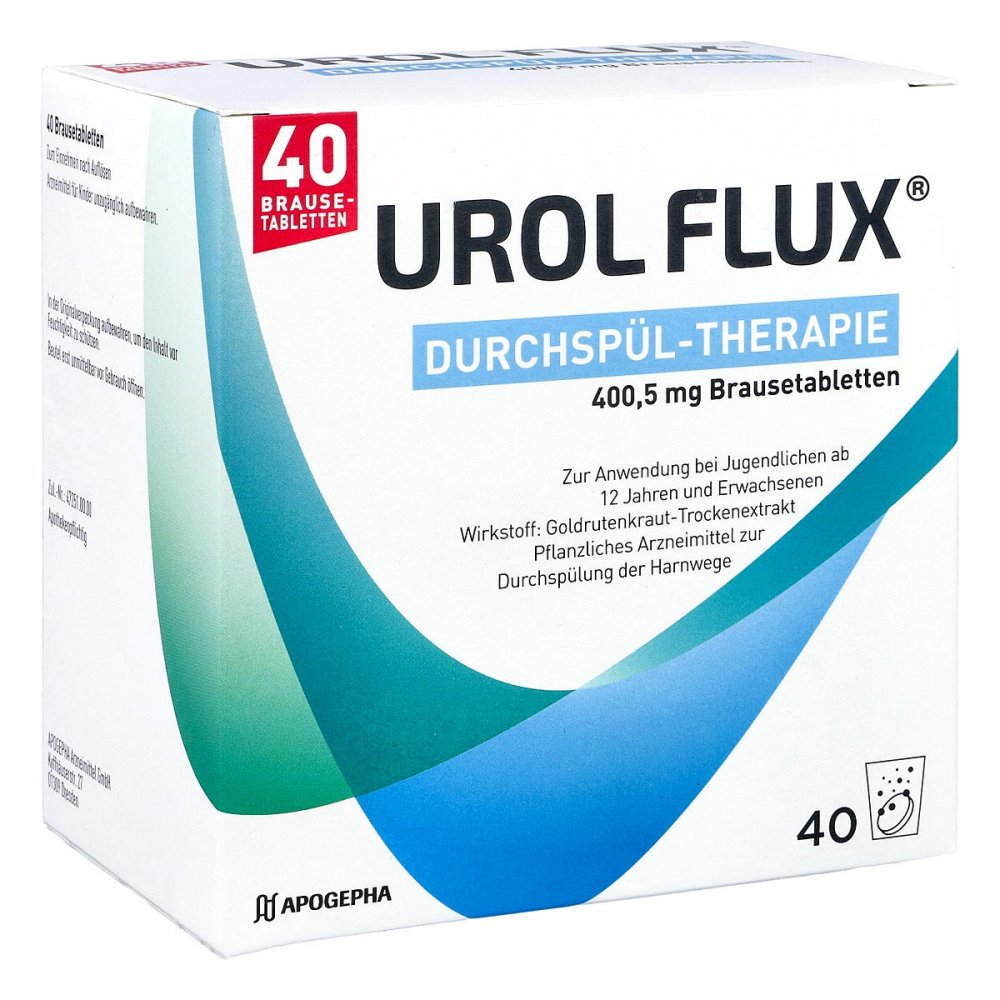 Urol Flux Durchspül-therapie 400,5 Mg Brausetabletten