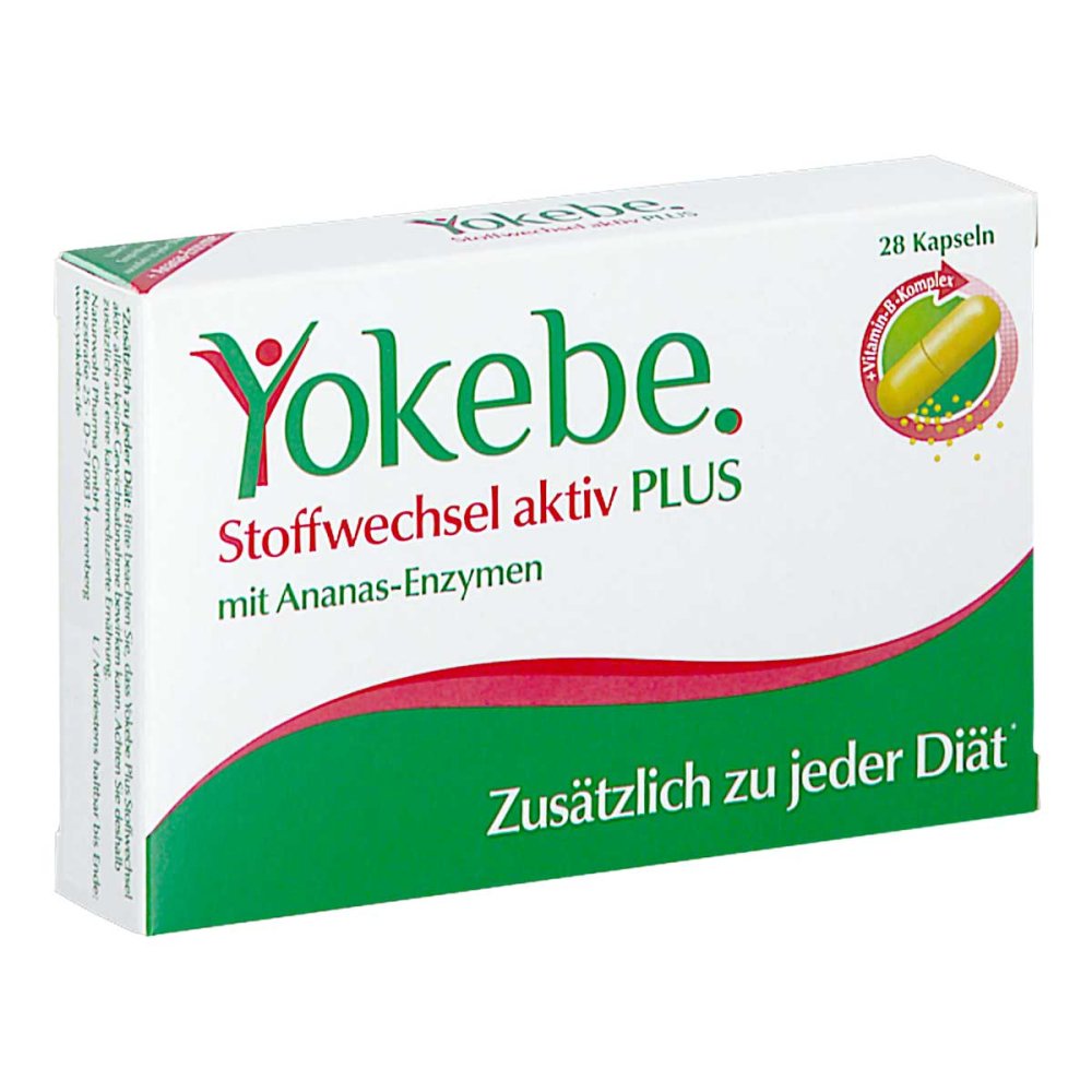 Yokebe Plus Stoffwechsel aktiv - zur Unterstützung einer Diät