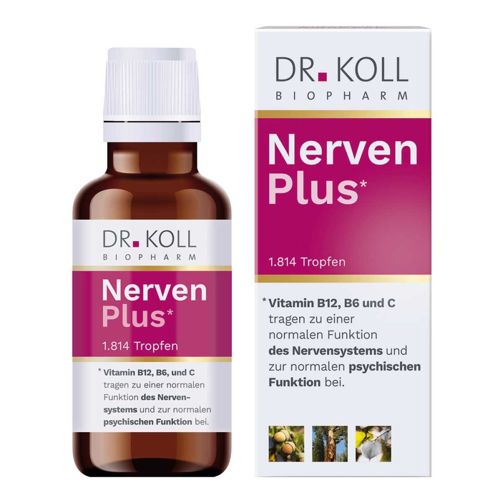 Nerven Plus Doktor koll Gemmo Komplex Vitamine b12 B6
