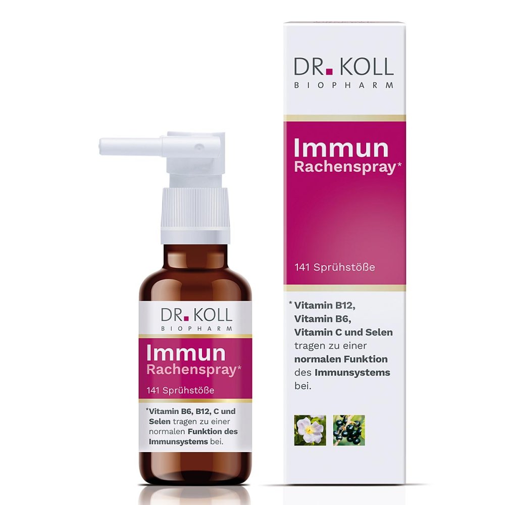 Immun Rachenspray Doktor koll Gemmo Komplex Vitamine b6 B12