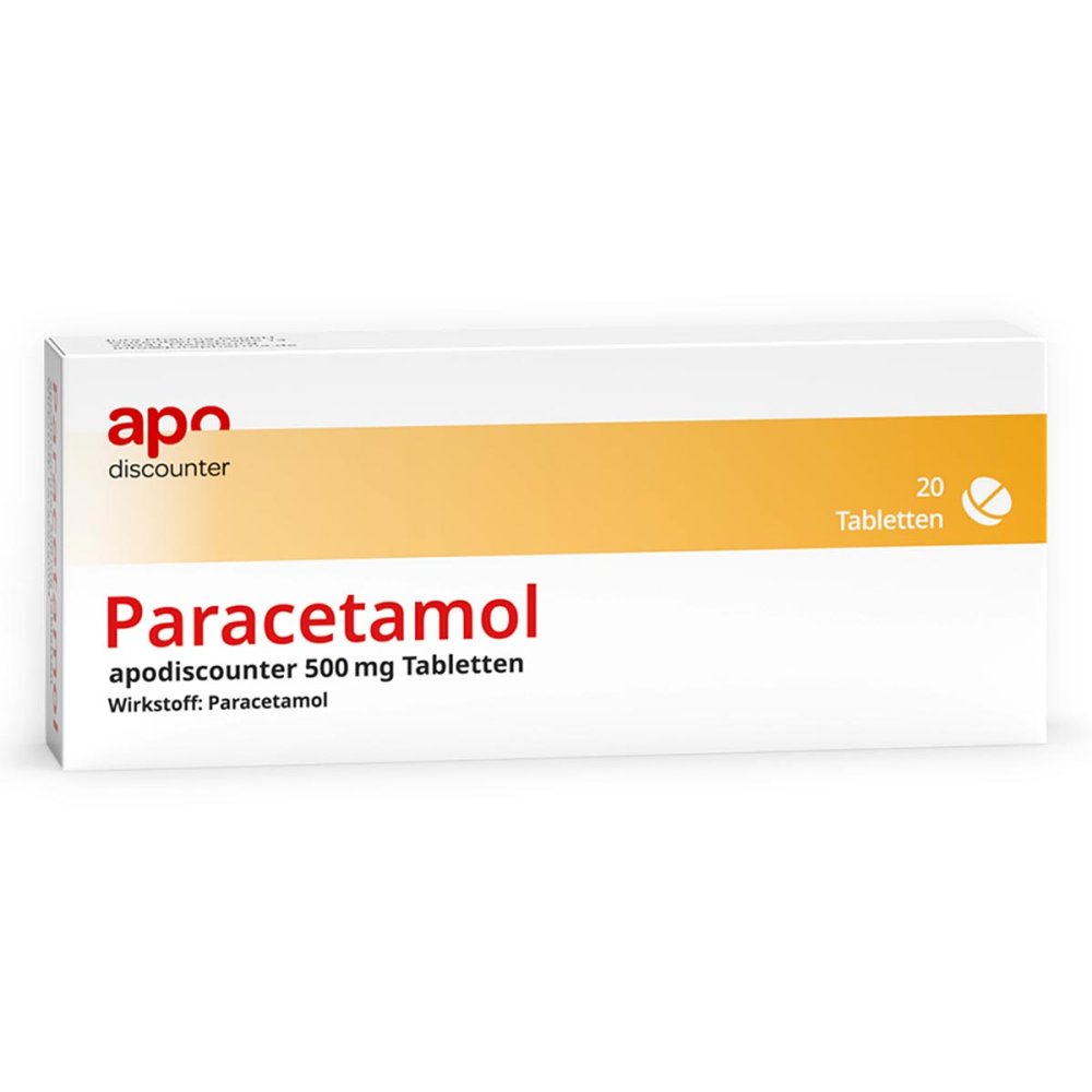 Paracetamol 500 mg von apodiscounter