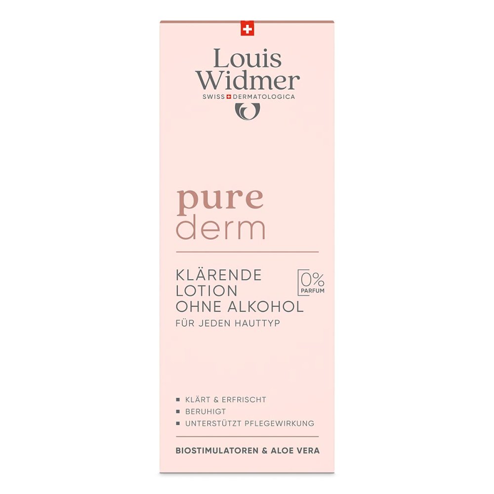 Louis Widmer purederm klärende Lotion ohne Alkohol o.p