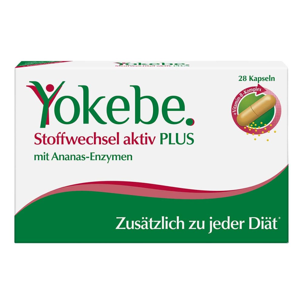 Yokebe Stoffwechsel aktiv Plus Kapseln