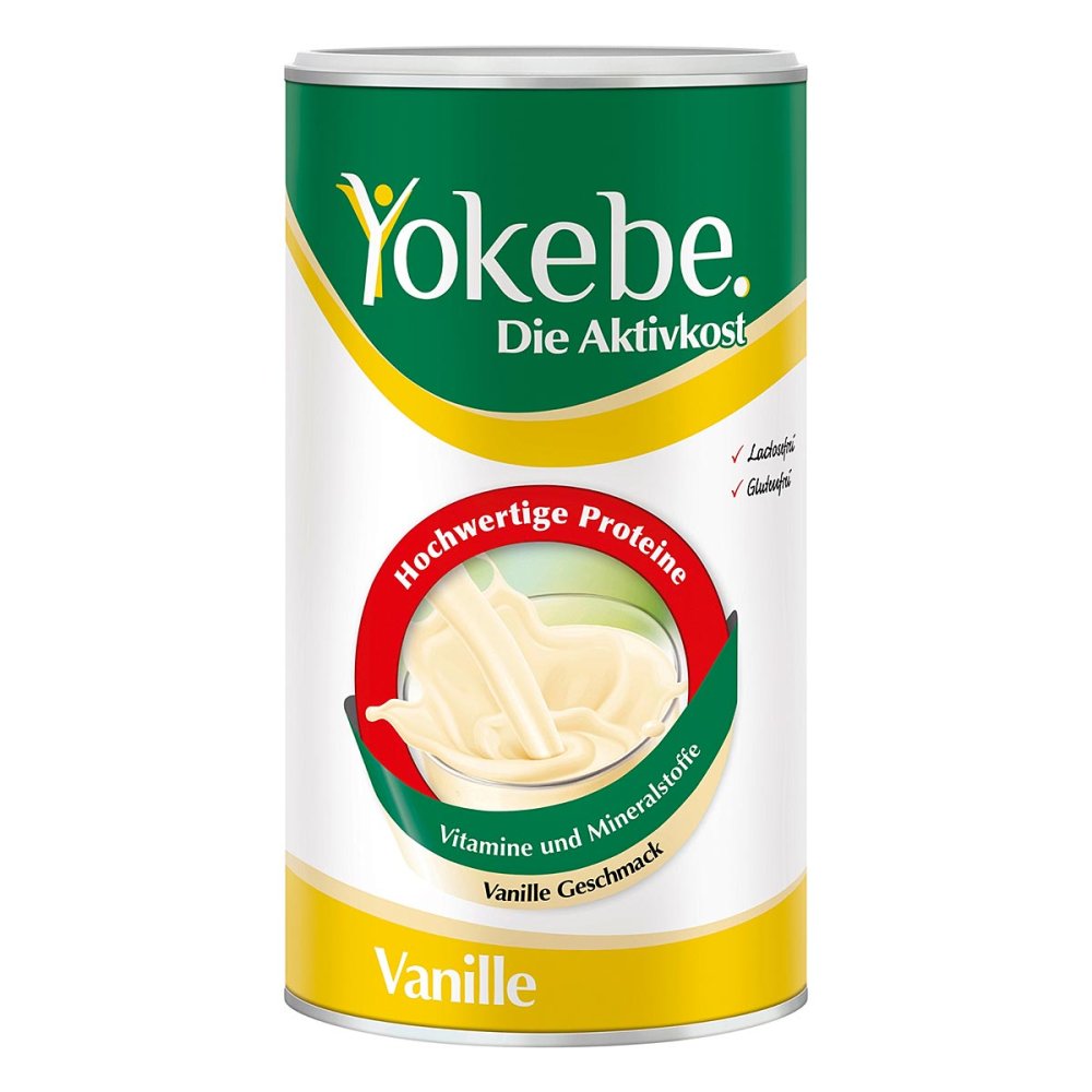 Yokebe Vanille - Diätshake zur Gewichtsabnahme - mit Protein