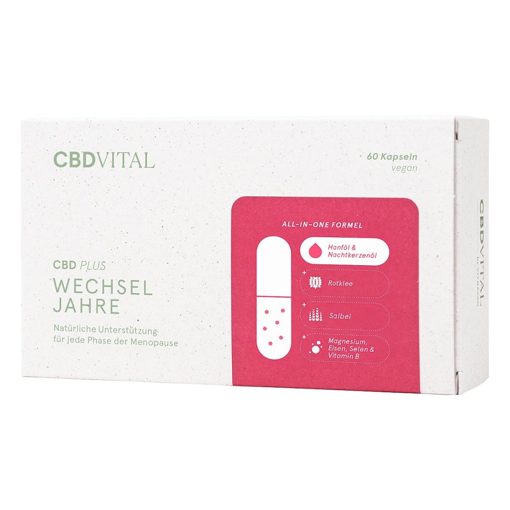 CBD VITAL CBD Wechseljahre Kapseln
