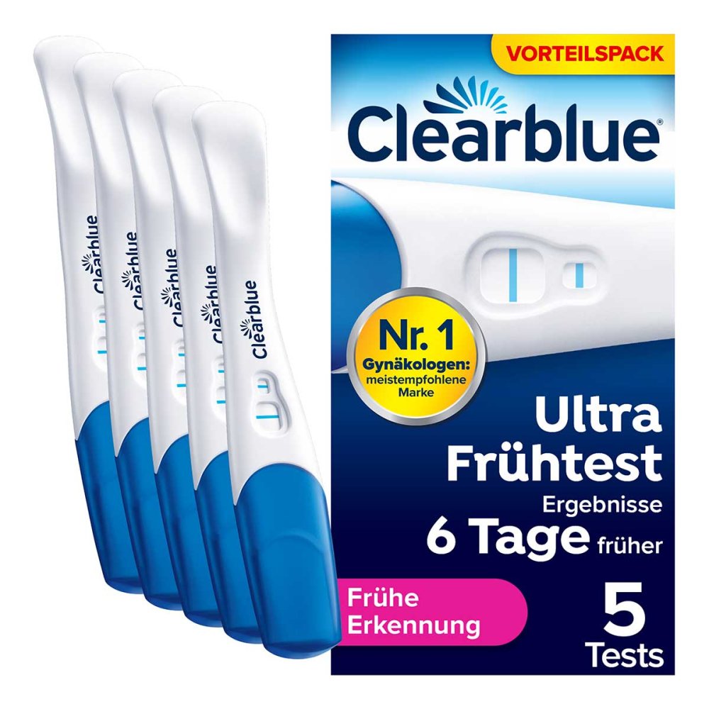 Clearblue Schwangerschaftstest Frühe Erkennung
